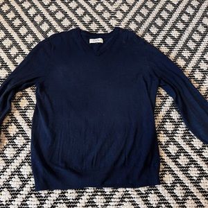 Hawkers Rye cotton cashmere v-neck sweater